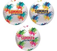 JUGATOYS Balón Fútbol Playa Summer, 22 cm, 270-290 gr. - Modelos Surtidos