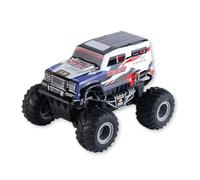 JugaToys - Coche teledirigido Monster Truck - Radio Control de Juguete - Vehículo Todoterreno - Mando a Distancia - 27 MHz Escala 1:20 - para niños y niñas a Partir de 3 años - 18x13x13cm
