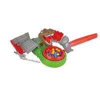 JUGATOYS - Juego de Mesa Infantil Cuidado con el Dinosaurio - Atrapa Las Bolas de Colores con Pinzas Antes de Que el T-Rex Ataque - Juguete de Habilidad y Reflejos para niños a Partir de 3 años