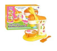 JugaToys - Juego de plastilina Infantil con Forma de batidora y 23 Accesorios incluidos - Juguete Creativo para niños y niñas a Partir de 3 años - CREA Figuras, postres y Recetas Divertidas