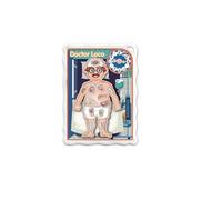 JugaToys - Juego operación Doctor Loco electrónico - Juego de Mesa clásico de anatomía y Habilidad - para Adultos, niños y niñas a Partir de 4 años - Juegos educativos - Sonidos de Alerta