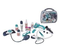 Jugatoys - Maletín de Doctor de Juguete con Accesorios Médicos y Luz - Juego de Imitación Educativo y Seguro para Niños y Niñas +3 Años - Incluye Maletín Resistente para Guardar Todo