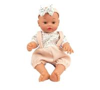 JUGATOYS - Muñeca Diadema interactiva de 35 cm - Bebe Agua y Hace PIS - Incluye Accesorios y emite 12 Sonidos Reales - Juguete Educativo para niños y niñas a Partir de 3 años