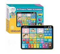 JugaToys - Tablet de Juguete para Niños con Luces y Sonidos - Modos de Aprendizaje Interactivos - Aprende Inglés, Francés y Español - Juguete Electrónico Infantil Partir de 3 Años