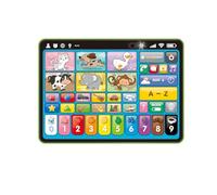 JUGATOYS - Tablet Educativa Infantil con Luces y Sonidos - Modos de Aprendizaje Interactivos - Aprende Inglés, Francés y Español - Juguete Electrónico para Niños y Niñas a Partir de 3 Años