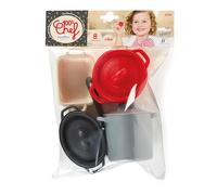 Jugetes ECOIFFIER - Bolsa de ollas - 10990 - Juegos de IMITACIÓN para niños - + 18 meses - Fabricado en Francia