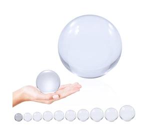 Juggle Dream Bola de Malabares de Contacto de Acrílico Transparente (60 mm) - Bolas de Rendimiento de Manipulación