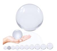 Juggle Dream Bola de Malabares de Contacto de Acrílico Transparente (65 mm) - Bolas de Rendimiento de Manipulación