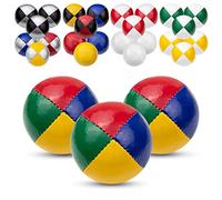 Juggle Dream Juego de 3 Bolas de Malabares Profesionales con vídeo de Aprendizaje en línea Gratuito, Principiantes y Expertos (Multicolored)