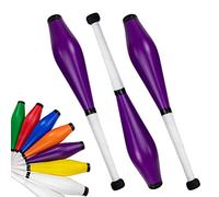 Juggle Dream Trainer Street - Juego de 3 clubes de malabares para principiantes y avanzados (morado)