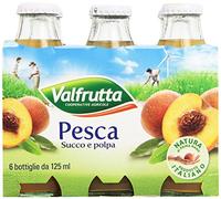 Jugo de durazno Valfrutta 6 x 125 ml