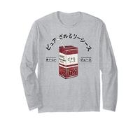 Jugo de Fruta Japonesa de Granada Japón Kanji Niños Niñas Niños Manga Larga