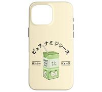 Jugo de Frutas japonesas de Pera Japón Kanji Niños Niñas Niños Carcasa para iPhone 16 Pro MAX