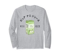 Jugo de Frutas japonesas de Pera Japón Kanji Niños Niñas Niños Manga Larga