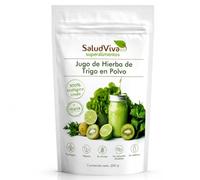 Jugo de Hierba de Trigo en Polvo Salud Viva Bio 100 g, Polvo Ecológico de Hierba de Trigo para Batidos, Zumos, Smoothies, Yogures y Preparaciones Vegetales
