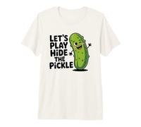 Juguemos Hide The Pickle Funny Adult Inuendo Juego de Palabras Divertido Camiseta Premium