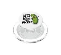 Juguemos Hide The Pickle Funny Adult Inuendo Juego de Palabras Divertido PopSockets PopGrip para MagSafe