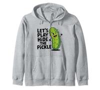 Juguemos Hide The Pickle Funny Adult Inuendo Juego de Palabras Divertido Sudadera con Capucha