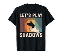 Juguemos Sombras Funny Shadow Puppetry Camiseta