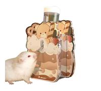 Juguete acrílico para hámster, jaula de hámster, casa escondite, mascotas para explorar - casa transparente, escondite, conejillo de indias, juguete indio, juguete de actividad con jaula