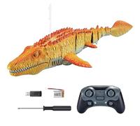 Juguete acuático Mosasaurus: dinosaurio nadador Rc, diseño de control