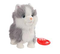 Juguete animal eléctrico - Perro de paseo de peluche a batería, juguete de compañía de canto para niños niños niños niñas cumpleaños vacaciones Navidad Año Nuevo Regalo Juega Divertimen