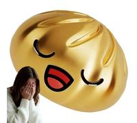 Juguete antiestrés: apretón de bollos de bola de masa de sopa, juguete de mano sensorial de rebote suave con atractivo realista en forma de comida, función de soporte de enfoque para aliviar la ansied