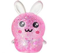 Juguete antiestrés de conejo de Pascua, divertido juguete para apretar, relleno perfecto de cesta de Pascua, relleno de bolsas de fiesta y regalo sensorial para aliviar la ansiedad, para TDAH