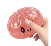 Juguete Antiéstres de Conejo,Masa Blanda con Purpurina de Lento Ascenso - Juguete Sensorial,para Niños, Aula, Escuela, Trabajo, Estudio, Hogar, Viaje, Relajación y Juego