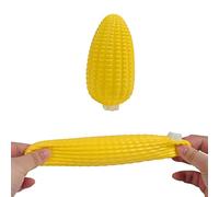 Juguete antiestrés de maíz de rebote rápido para aliviar el estrés, juguete realista de frutas para apretar, juguetes sensoriales para la ansiedad, juguetes de mano esponjosos, bolas de simulación