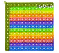 Juguete Antiestrés De Multiplicación Y Suma, Muñeco De Mesa De 12x12 Veces, Arcoíris, para Todas Las Edades, Educativo, Alivio del Estrés, para Niños, Estudiantes B