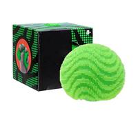Juguete antiestrés de peluche,Niños adultos bolas antiestrés, espiga textura masaje,material TPR no tóxico,Herramienta de relajación para el manejo del estrés, TDAH, Autismo. (Verde)