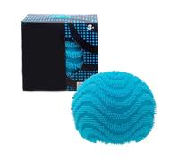 Juguete antiestrés de peluche,Niños adultos bolas antiestrés, espiga textura masaje,material TPR no tóxico,Herramienta de relajación para el manejo del estrés, TDAH, Autismo. (Azul)