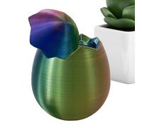 Juguete Antiestrés Huevo De Dragón | Decoración Reutilizable Rellenable - Huevo Impreso en 3D Rellenable | para Familia Niños Niñas Cesta De Pascua Amigos Hogar Escuela Estudio Escritorio Mesa