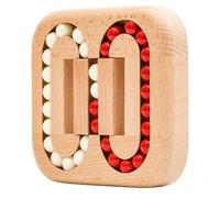 Juguete antiestrés, Rompecabezas de Madera giratorios con Forma de Frijoles mágicos, Divertidos Juguetes sensoriales interactivos y sociales para estimular el Cerebro y aliviar el estrés. Juguete