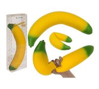 Juguete Antiestrés XL, Diseños Divertidos (Mando de Consola, Plátano, Pato y Pelota Luminosa) (Platano XL)