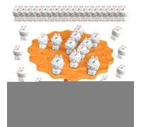 Juguete Árbol del Equilibrio,Juguetes Educativos para el Equilibrio con Conejo | Juego De Escritorio Infantil,para Niños y Niñas de 3+ Años Fiesta Familiar Cumpleaños Navidad