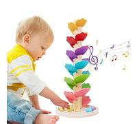 Juguete Árbol Musical De Madera - Árbol De Sonido De Bola, Kit De Juego Sensorial | Juguete De Bola De Madera Colorido, Árbol Musical Educativo Para El, Juguete De Aprendizaje De Varilla S
