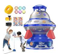 Juguete Aspersor | Aspersor Infantil de Agua - Platillo Giratorio 360° con Luces para Mascotas Y Jardín, Playa, Parques Caninos Y Espacios Infantiles