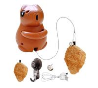 Juguete automático para gatos, juguete eléctrico de ardilla inteligente para gatos, juguete de cuerda para gatos, juguetes para atraer la atención de tu gato, aliviar el aburrimiento, amigos
