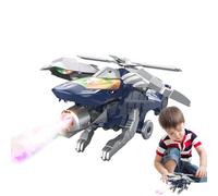 Juguete Avión - Pro | Dinosaur Fighter - Juguete Realista De Avión De Dinosaurio 2 En 1 Con Efecto Spray, Regalo De Navidad Y Cumpleaños Para Los Niños Amantes De Los Dinosaurios | 2026 Profession
