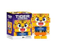 Juguete Bailarín de Tigre,Animal Que se con Luces | Tigre De Juguete para Niños Y Niñas - para Juego de Imaginación, Cumpleaños, Escuela en Casa, Escritorio, Niños y Niñas