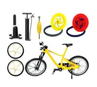 Juguete Bicicleta de Dedo Figura Deportiva de Bici Miniatura Escritorio