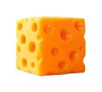 Juguete Blando Bloque Gigante Queso,Juguete Gran Tamaño Estrés Apretón Cubo