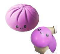 Juguete blando extra grande para aliviar el estrés, bola de masa hervida de 25 cm, súper suave y cómodo, alivio de la ansiedad, regalo divertido (morado)