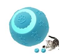 Juguete bola giratoria para gatos - Juguetes para gatitos con carga tipo C de 2 modos | Pelota en movimiento, gatos, cachorros y animales de talla pequeña, uso interior y exterior entrenamiento y eso