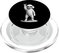 Juguete Caniche Rock Music Retro Vintage Perro Amante PopSockets PopGrip para MagSafe