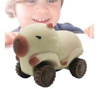 Juguete Capibara | Coche Capibara Antiestrés con Relleno de | Divertido Coche Estirable para Niños y Adultos | Estrés Juego Escritorio Casa Escuela Relax