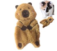 Juguete Cat Chew - Juguetes De Masticación En Forma De Capibara para Interiores - Suministro Interactivo De Mascotas De Muñeca De Dentición De Gatito para Ejercicio De Caza De Apartamento De Via