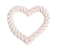 Juguete Chew de perros - Juguete de lanzamiento de San Valentín para mascotas y cachorros | Juguetes de cuerda fuertes en de corazón para juegos de tirón y búsqueda, perros de vacaciones románti